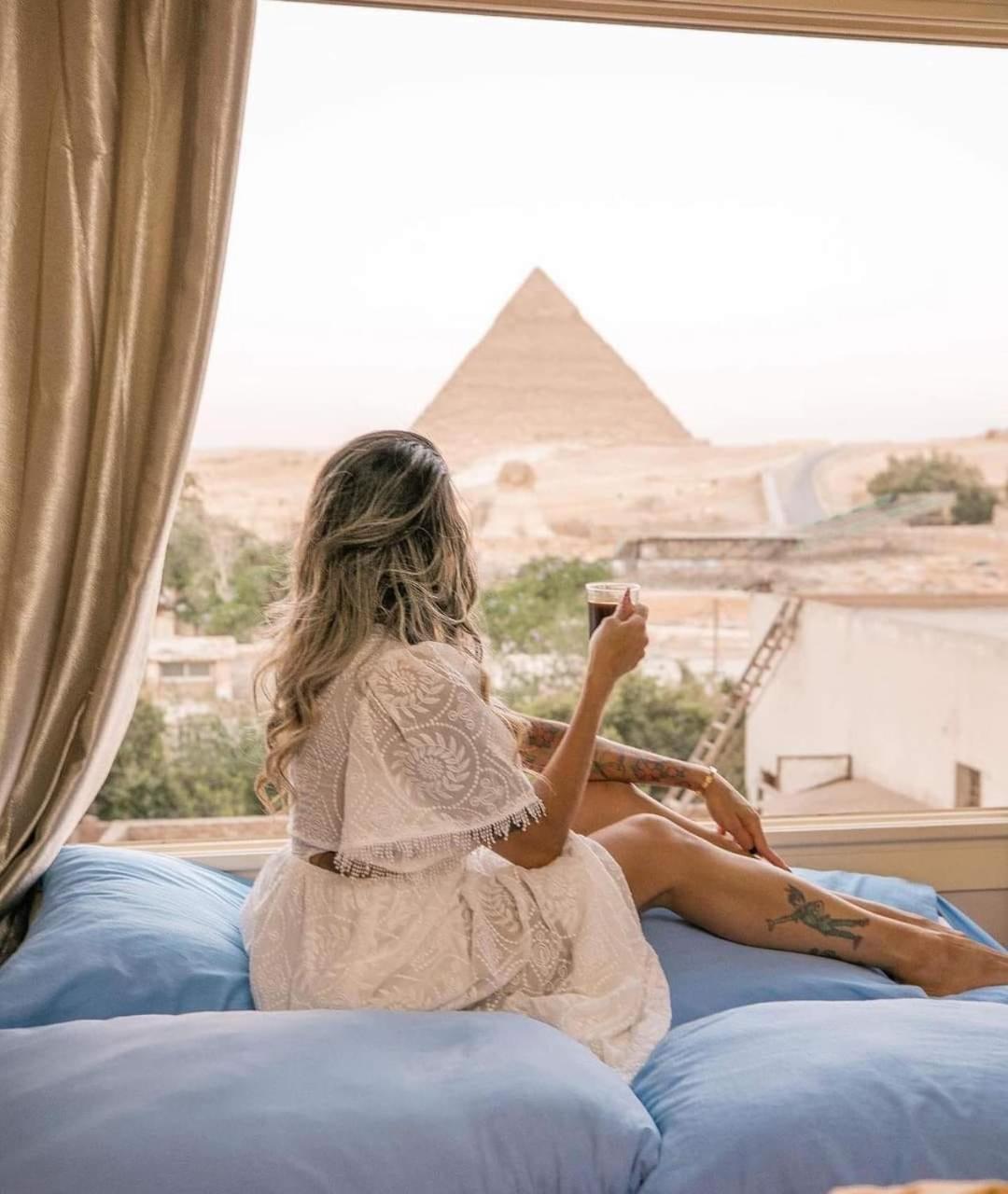 Royal Crown Hotel Giza Pyramids View Kafrat al Jabal Exterior photo